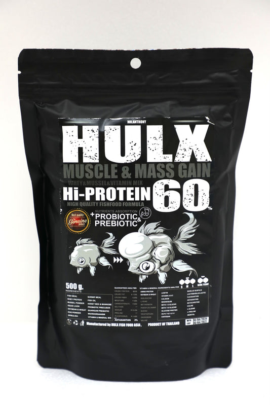 Hulx muscle & mass gain fish food