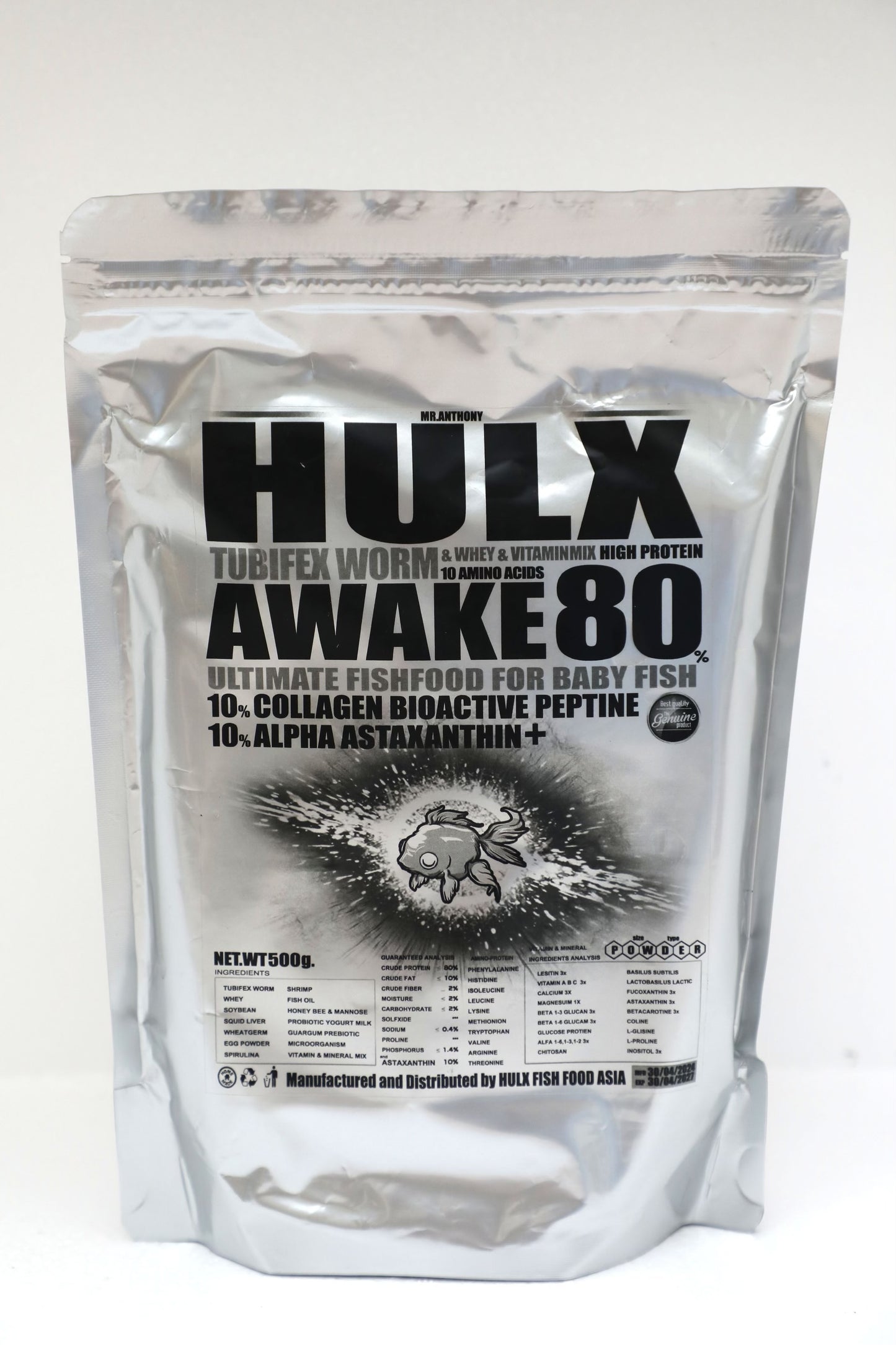 Hulx awake fish food